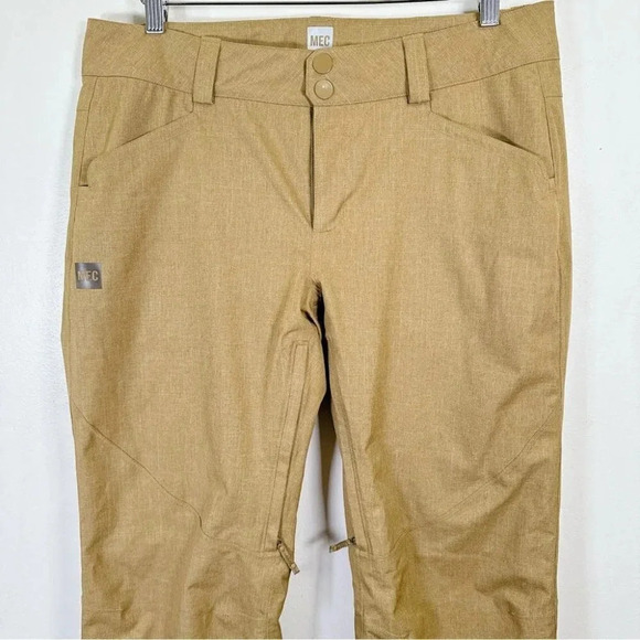 MEC Fine Line Tan Color Ski  Snowboarding Pant - Picture 3 of 16